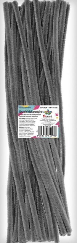 Drucik Craft-Fun Series kreatywny kolor: szary 300mm 50 szt Titanum (T42) Titanum