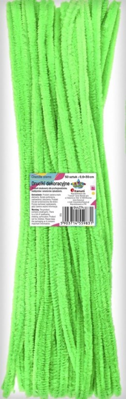 Drucik Craft-Fun Series kreatywny kolor: zielony jasny 300mm 50 szt Titanum (T09) Titanum