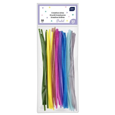 Drucik pastelowe kolor: mix 30 m 32 szt Interdruk (30cm 32 szt) Interdruk