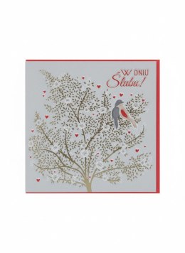 Kartka składana kw A5 Ślub drzewo Henry (5905701488360) Henry