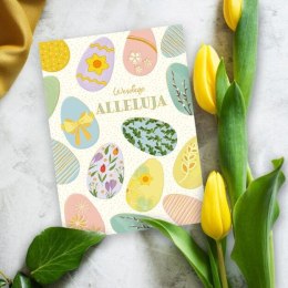 Kartka składana B6 Wielkanoc B6 pattern pisankowy Henry (5908451984922) Henry