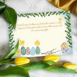 Kartka składana B6 Wielkanoc B6 pattern pisankowy Henry (5908451984922) Henry