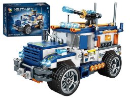 Klocki konstrukcyjne 396 części, pojazd wojskowy opancerzony Adar (630710) Adar