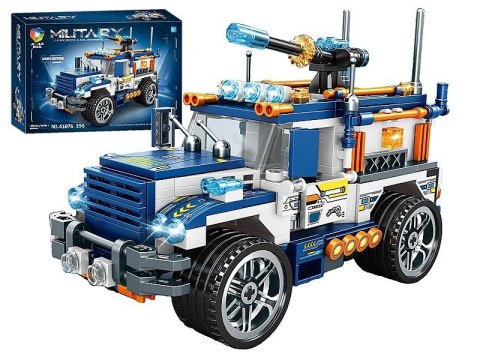 Klocki konstrukcyjne 396 części, pojazd wojskowy opancerzony Adar (630710) Adar