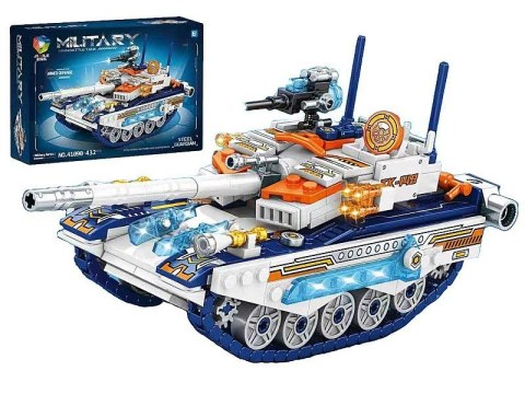 Klocki konstrukcyjne 432 części, czołg Adar (630758) Adar