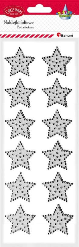 Kryształki Craft-Fun Series gwiazdki białe Titanum Titanum