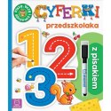 Książka dla dzieci 1, 2, 3. Cyferki przedszkolaka z pisakiem. Piszę, liczę i zmazuję Aksjomat Aksjomat