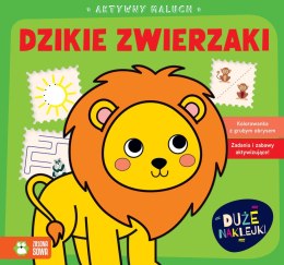 Książka dla dzieci Aktywny maluch. Dzikie zwierzaki Zielona Sowa Zielona Sowa