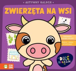 Książka dla dzieci Aktywny maluch. Zwierzęta na wsi Zielona Sowa Zielona Sowa