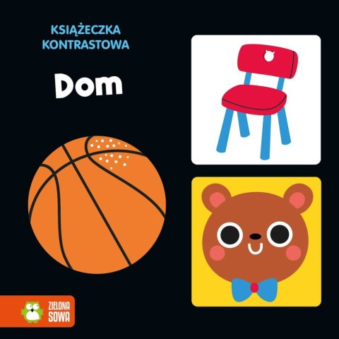 Książka dla dzieci Książeczka kontrastowa. Dom Zielona Sowa Zielona Sowa