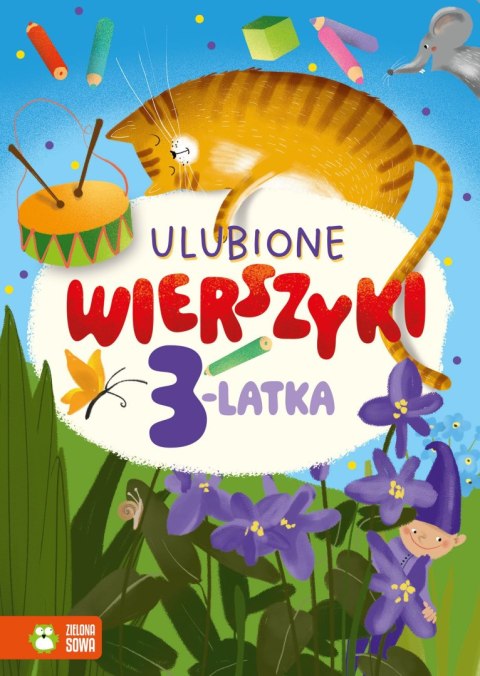 Książka dla dzieci Ulubione wierszyki 3-latka Zielona Sowa Zielona Sowa