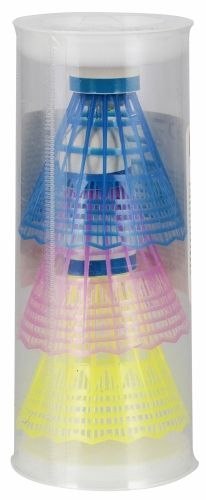 Lotka do badmintona kolorowe świecące 3szt Mega Creative (576835) Mega Creative