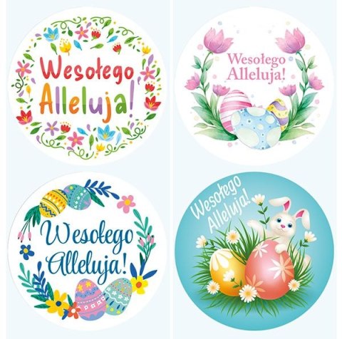 Naklejka (nalepka) Craft-Fun Series Naklejki na rolce, motywy wielkanocne Titanum (set1) Titanum