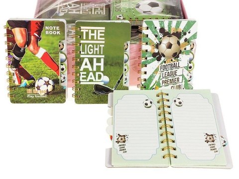 Notes (notatnik) A6 piłka mix Adar (629790) Adar