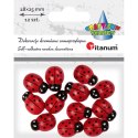 Ozdoba drewniana Craft-Fun Series drewniane biedronki Titanum (18x25mm) Titanum