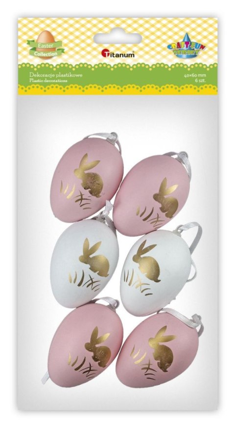 Ozdoba wielkanocna Craft-Fun Series Jajka Titanum (23DY091107) Titanum