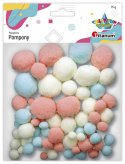 Pompony Craft-Fun Series Pastel kolor pastelowy Titanum Titanum
