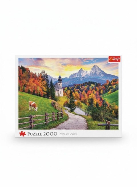 Puzzle Bawarskie Alpy jesienią 2000 el. Trefl (27127) Trefl