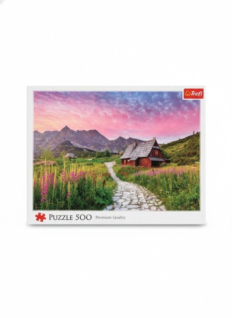 Puzzle Hala Gąsienicowa, Tatry, Polska 500 el. Trefl (37555) Trefl