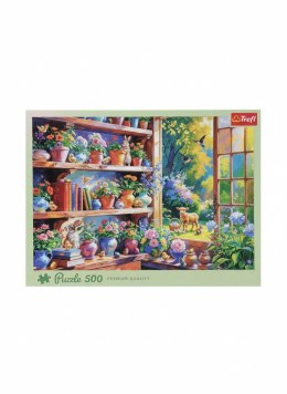 Puzzle Wiosenny poranek w oranżerii 500 el. Trefl (37558) Trefl