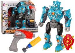 Robot Do Skręcania Broń Wiertarka Śrubokręt Światła Dźwięk Turkusowy Lean (18636) Lean