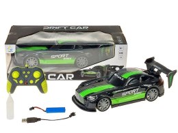 Samochód na radio, 27x11,5x8cm, driftujące, światła, funkcja pary z wydechu, akumulator, kabel USB Adar (609037) Adar