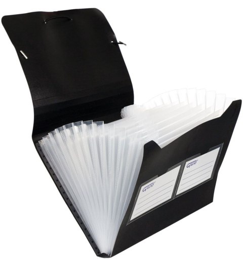 Teczka z przegródkami 9115C A5 kolor: czarny Grand (120-1991) Grand