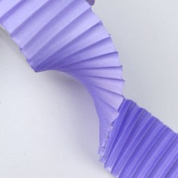 Wstążka Craft-Fun Series satynowa karbowana 40x3 [mm x m] fioletowa Titanum (BJ25091148-1) Titanum