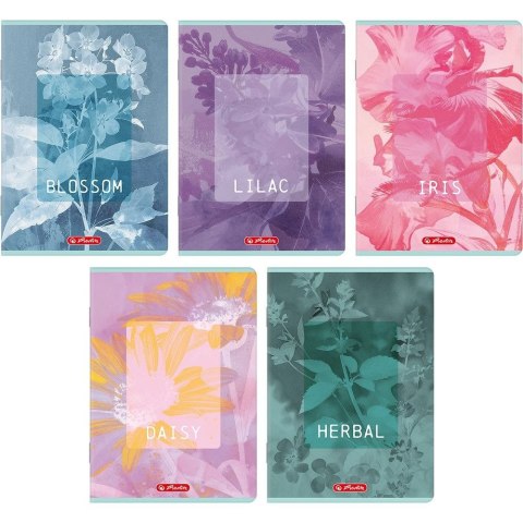 Zeszyt A5 BLOSSOM 60k. 70g linia Herlitz (400206386) Herlitz