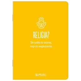 Zeszyt A5 religia 32k. 70g krata Herlitz (400208518) Herlitz