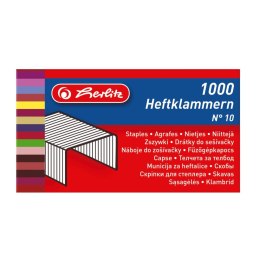 Zszywki 10 8760613 1000 szt Herlitz (300000607) Herlitz