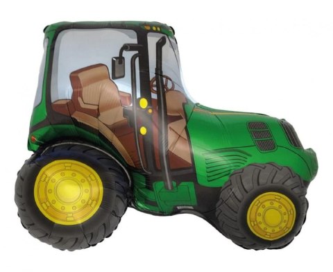 Balon foliowy Traktor (zielony), pakowany Godan (C901681VE) Godan