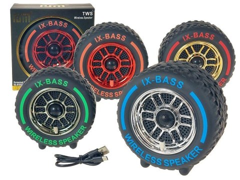 Głośnik koło samochodowe czarny Adar (632097) Adar