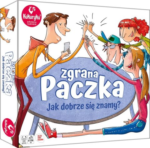 Gra planszowa ZGRANA PACZKA - JAK DOBRZE SIĘ ZNAMY? Kukuryku Kukuryku