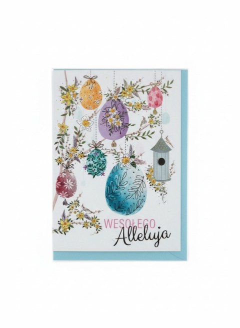 Kartka składana B6 Wielkanoc B6 DRZEWKO WIELKANOCNE Henry (5908451984915) Henry