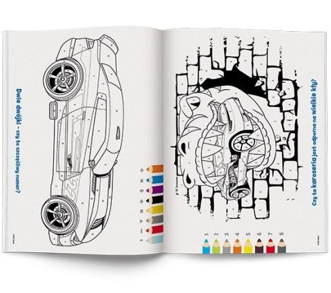 Książka dla dzieci Hot Wheels™. Ameet (KKO 1602) Ameet