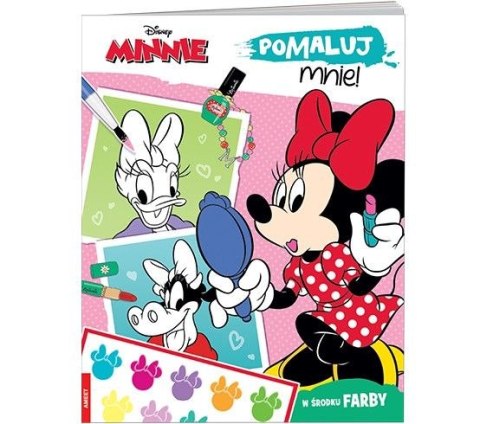 Książka dla dzieci Minnie. Pomaluj mnie! Ameet (MAK 9103) Ameet