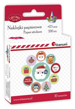 Naklejka (nalepka) Craft-Fun Series Boże Narodzenie 200 naklejek Titanum Titanum