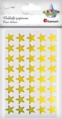 Naklejka (nalepka) Craft-Fun Series Titanum (Złote gwiazdki) Titanum