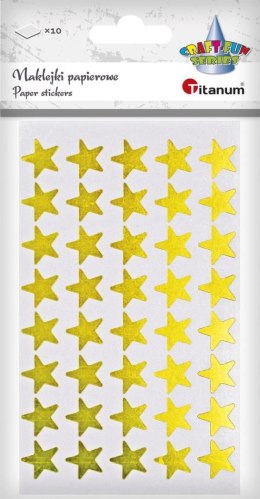 Naklejka (nalepka) Craft-Fun Series Titanum (Złote gwiazdki) Titanum