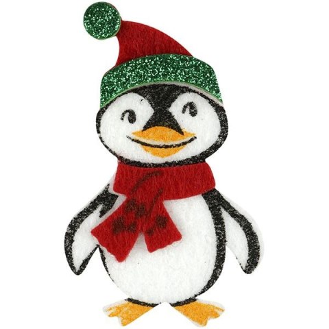 Naklejka (nalepka) Craft-Fun Series filcowa pingwiny Titanum (5703-3) Titanum