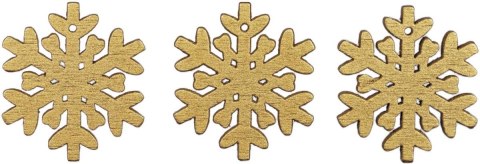 Ozdoba drewniana Craft-Fun Series Śnieżynki Titanum (WDC858) Titanum