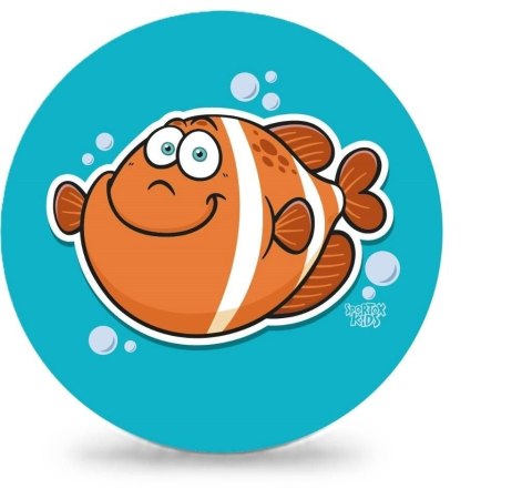 Piłka miękka gumowa rybka Artyk (133688) Artyk