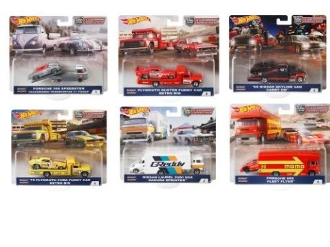 Samochód 50 rocznica Pojazdy transportowe Premium mix Hot Wheels (FLF56) Hot Wheels