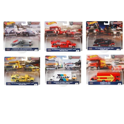 Samochód 50 rocznica Pojazdy transportowe Premium mix Hot Wheels (FLF56) Hot Wheels