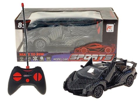 Samochód na radio, 5 funkcji, otwierane drzwi, światła Adar (623156) Adar