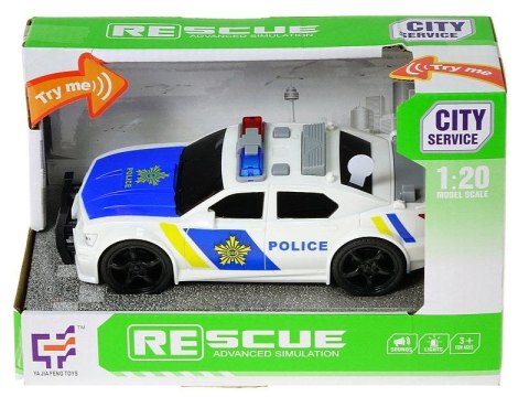 Samochód policyjny ze światłem i dźwiękiem Adar (565791) Adar