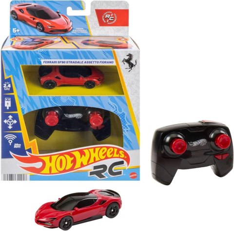 Samochód zdalnie sterowany Ferrari SF90 Stradale Assetto Fiorano Hot Wheels (JGD09) Hot Wheels
