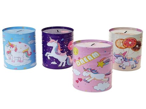 Skarbonka 15 cm jednorożec mix metal Adar (610859) Adar