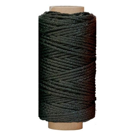 Sznurek ozdobny, czarny 50 mb, 10 dag 100g 50m Tierra Tierra